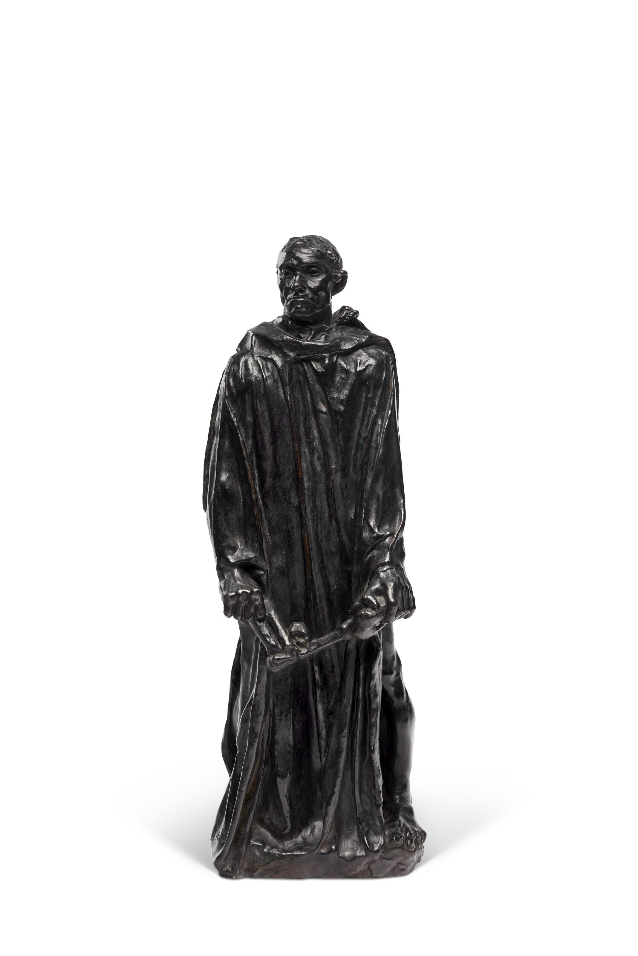 Auguste Rodin - L\'un des Bourgeois de Calais, Jean d\'Aire vêtu, réduction
