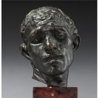 Auguste Rodin - L\'Un Des Bourgeois De Calais: Tête De Pierre De Wissant, Moyen Modèle
