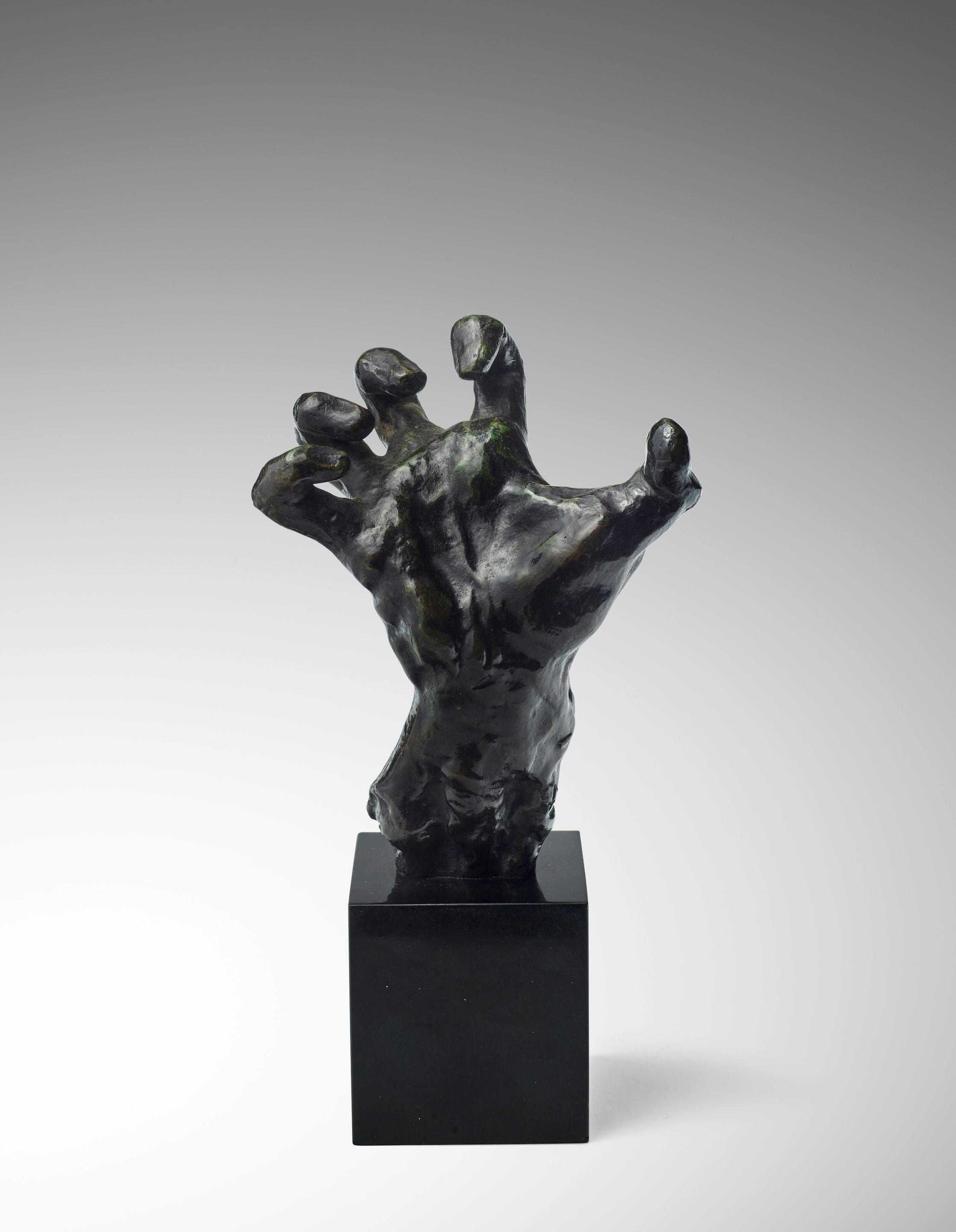 Auguste Rodin - Main droite crispée, petit modèle