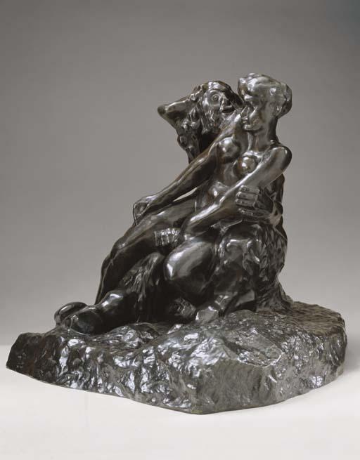 Auguste Rodin - Minotaure, Version À La Base Carrée