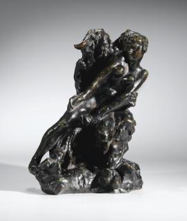 Auguste Rodin - Minotaure, Version Aux Cornes Recourbées