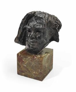 Auguste Rodin - Tête De Balzac, Dernier État, Version Au Col Coupé Derrière L\'Oreille