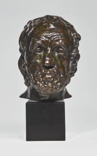 Auguste Rodin - Tête De L\'Homme Au Nez Cassé, Version Dite Type Ii, Premier Modèle