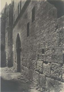 Auguste Salzmann - Jérusalem, Auberge D\'Allemagne, 1854