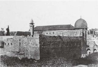 Auguste Salzmann - Jérusalem Enceinte Du Temple Face Sud de l\'angle Sud-Ouest