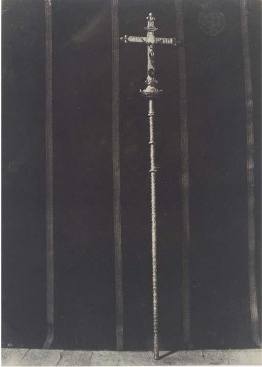 Auguste Salzmann - Jérusalem: Epée De Godefroy De Bouillon; Croix En Argent Ciselé, Donnée Par Louis Xiii À L\'Eglise Du Saint Sépulcre, 1854