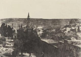 Auguste Salzmann - Jerusalem, Mosquee D\'Omar, Cote Ouest, Interieur De L\'Enceinte, 1854