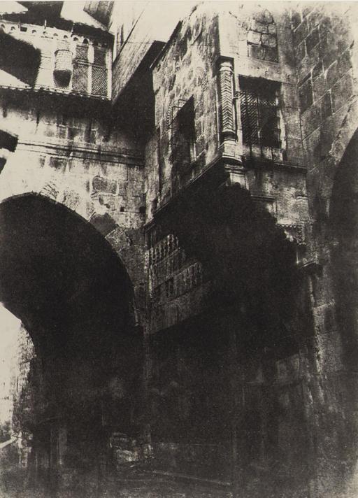 Auguste Salzmann - Jerusalem, Rue De Quarter Arabe, 1854