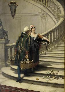 Auguste Serrure - A distraction from chores