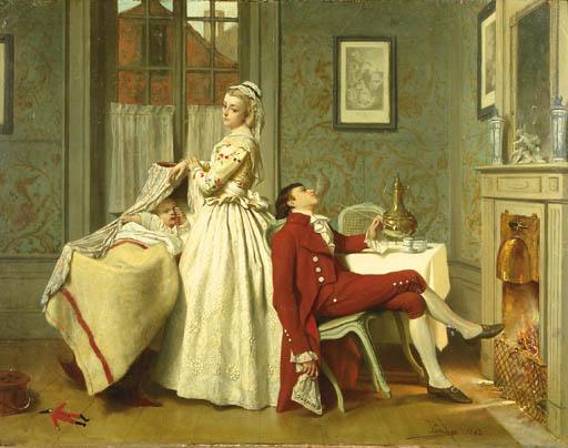 Auguste Serrure - Après la lune de miel