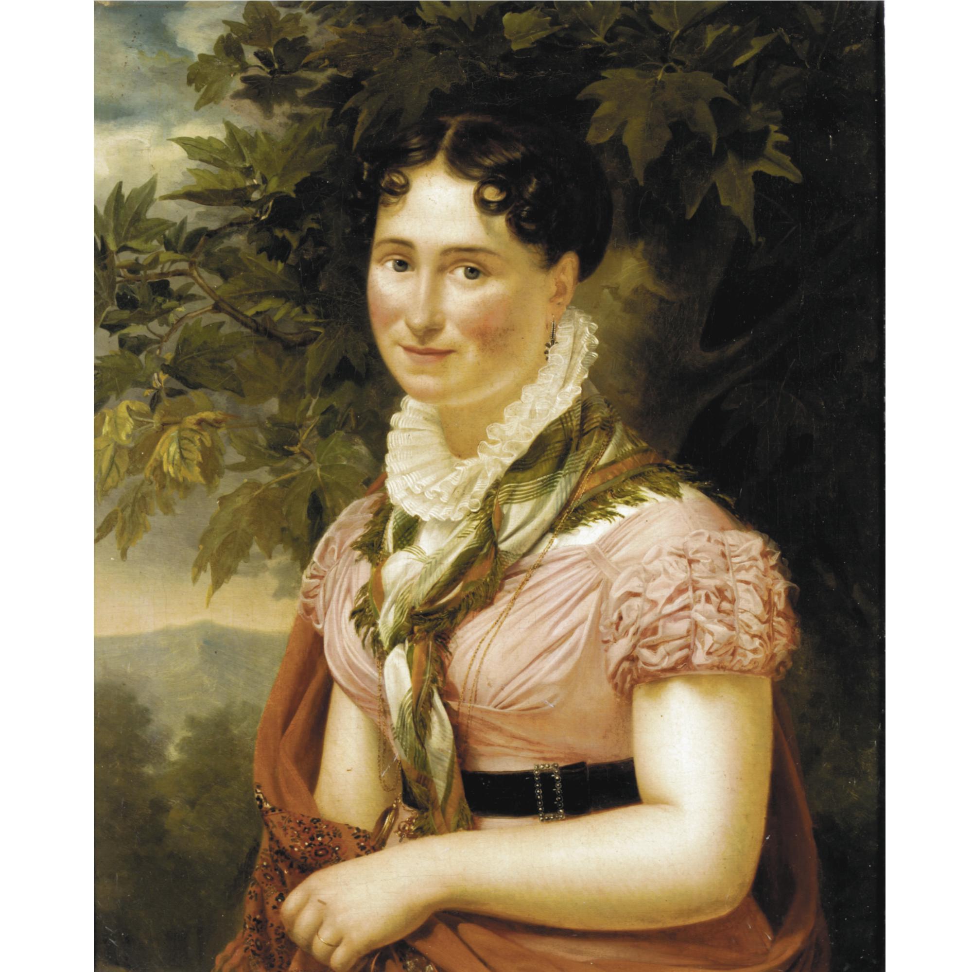 Auguste Serrure - Portrait Of A Lady