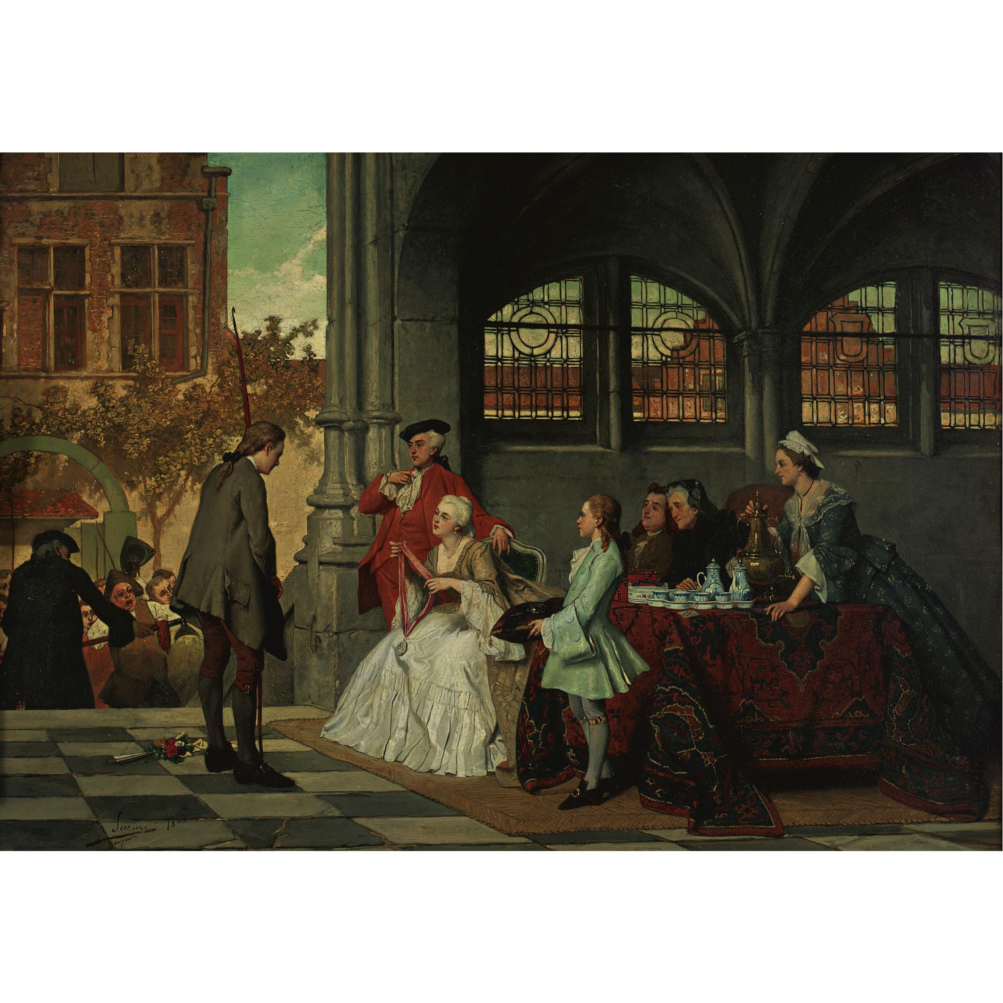 Auguste Serrure - The Prize Winner