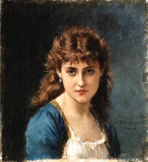 Auguste Toulmouche - A lovely lady