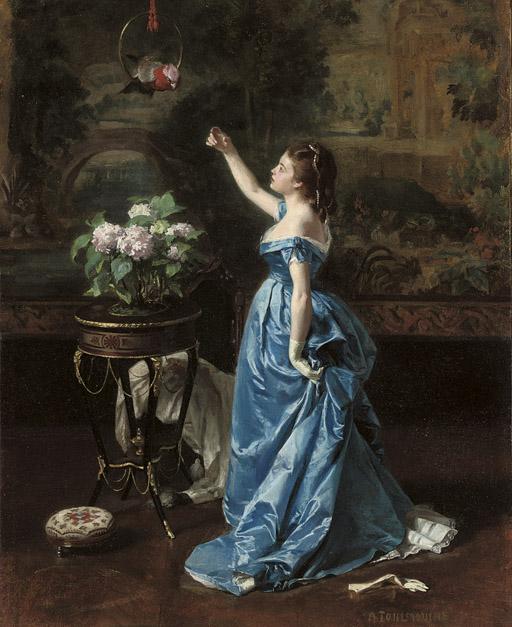 Auguste Toulmouche - An exotic companion