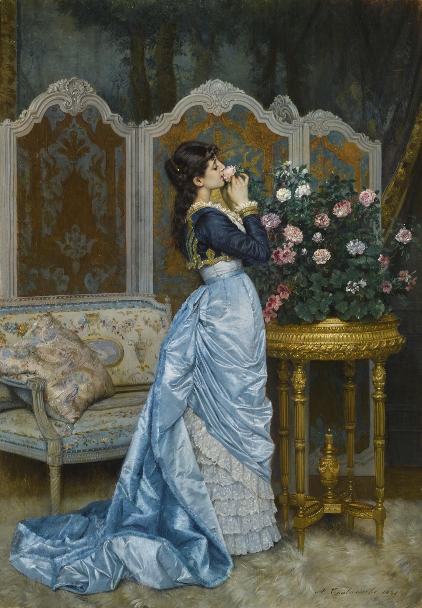Auguste Toulmouche - French day Dreaming