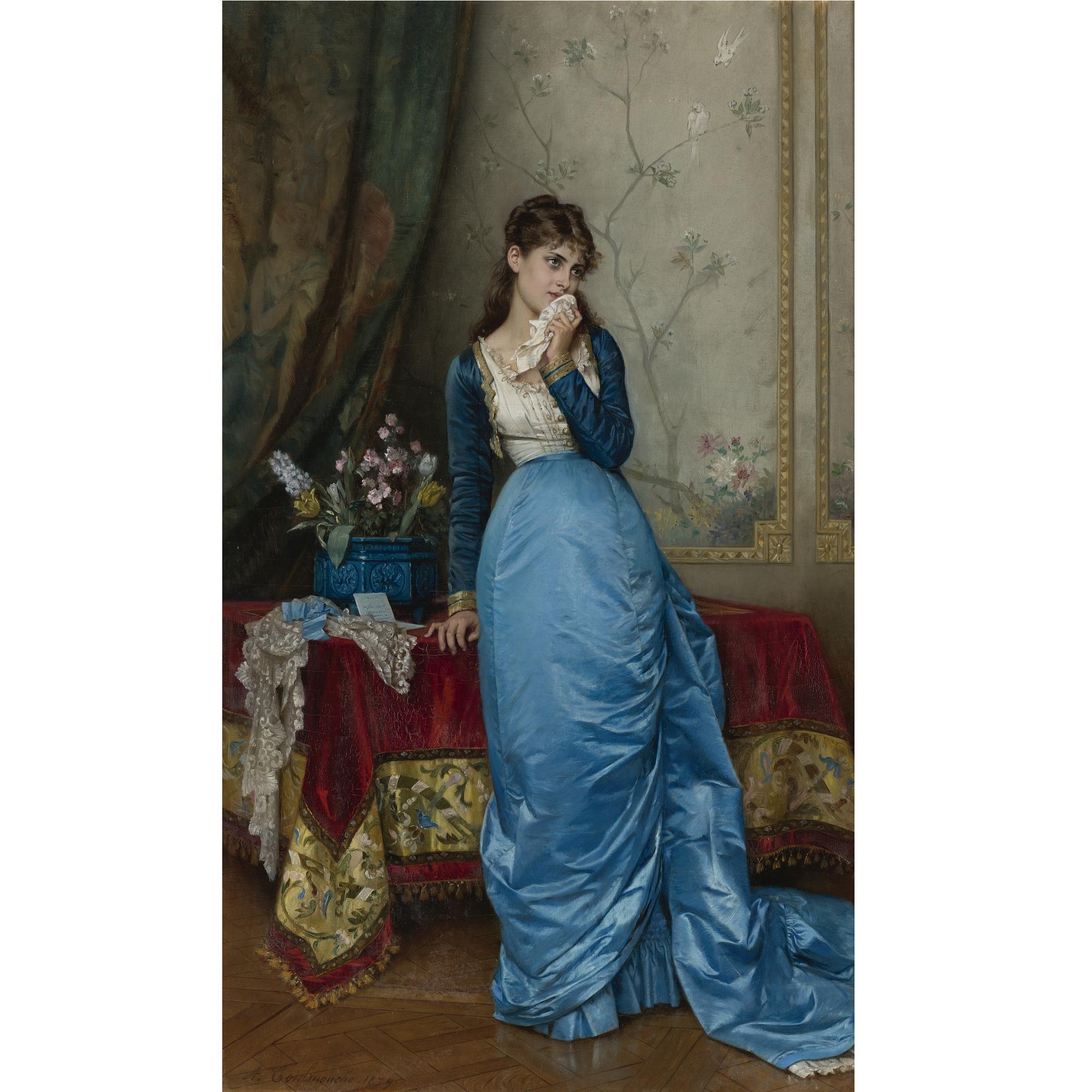Auguste Toulmouche - French The Letter