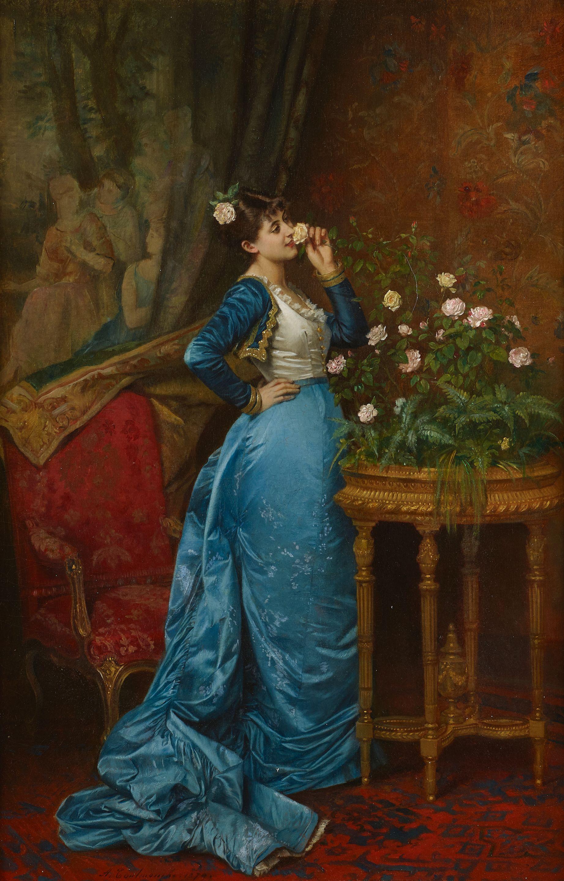 Auguste Toulmouche - In delightful anticipation