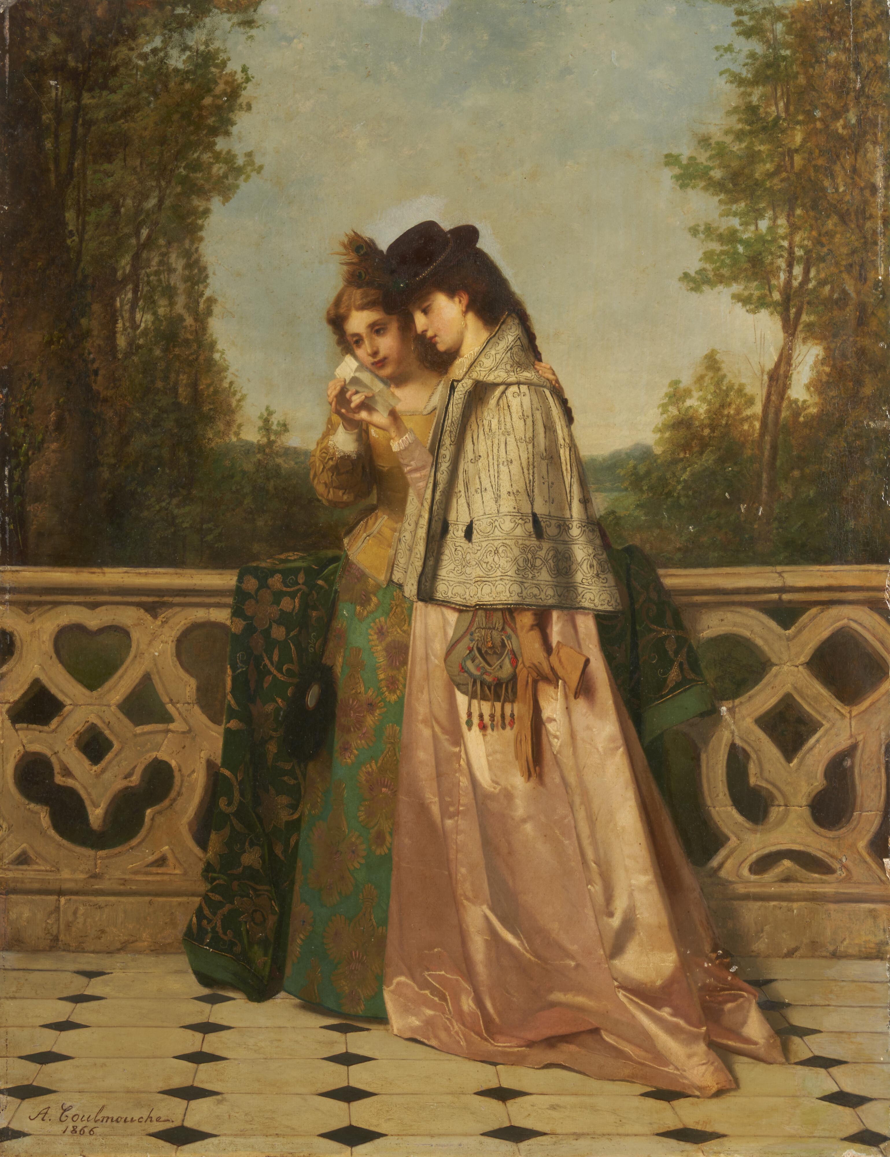 Auguste Toulmouche - La lettera