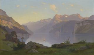 Auguste Veillon - Lac Des Quatre Cantons