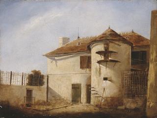 Auguste-Xavier Leprince - Un corps de ferme