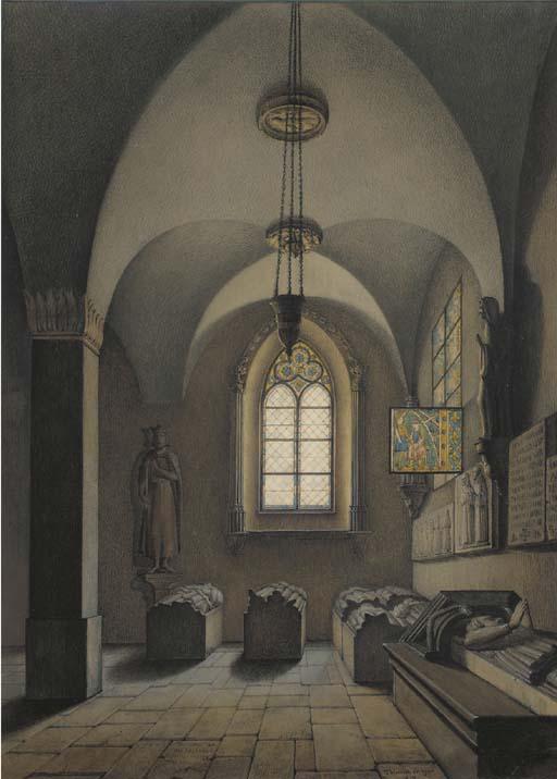 Augustin-Alexandre Thierriat - Salle du Treizième siècle, Musée des Monuments Français