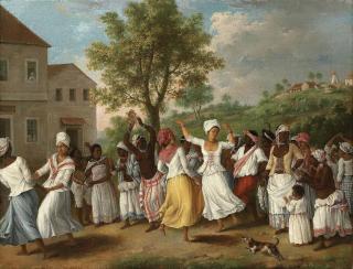 Augustin Brunias - A Negroes Dance in the Island of Dominica