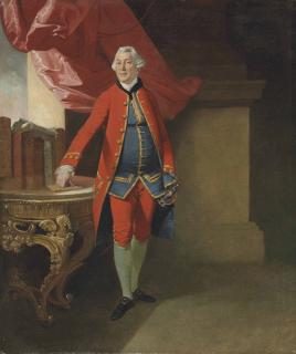 Augustin Brunias - Portrait Of Sir William Young, 1St Baronet (1724/5-1788), Governor Of St Dominica, Full-Length, In Uniform