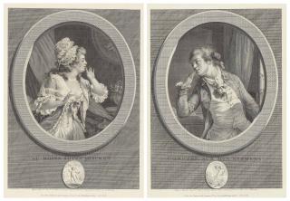 Augustin De Saint-Aubin - Au Moins Soyez Discret & Comptez Sur Mes Sermens