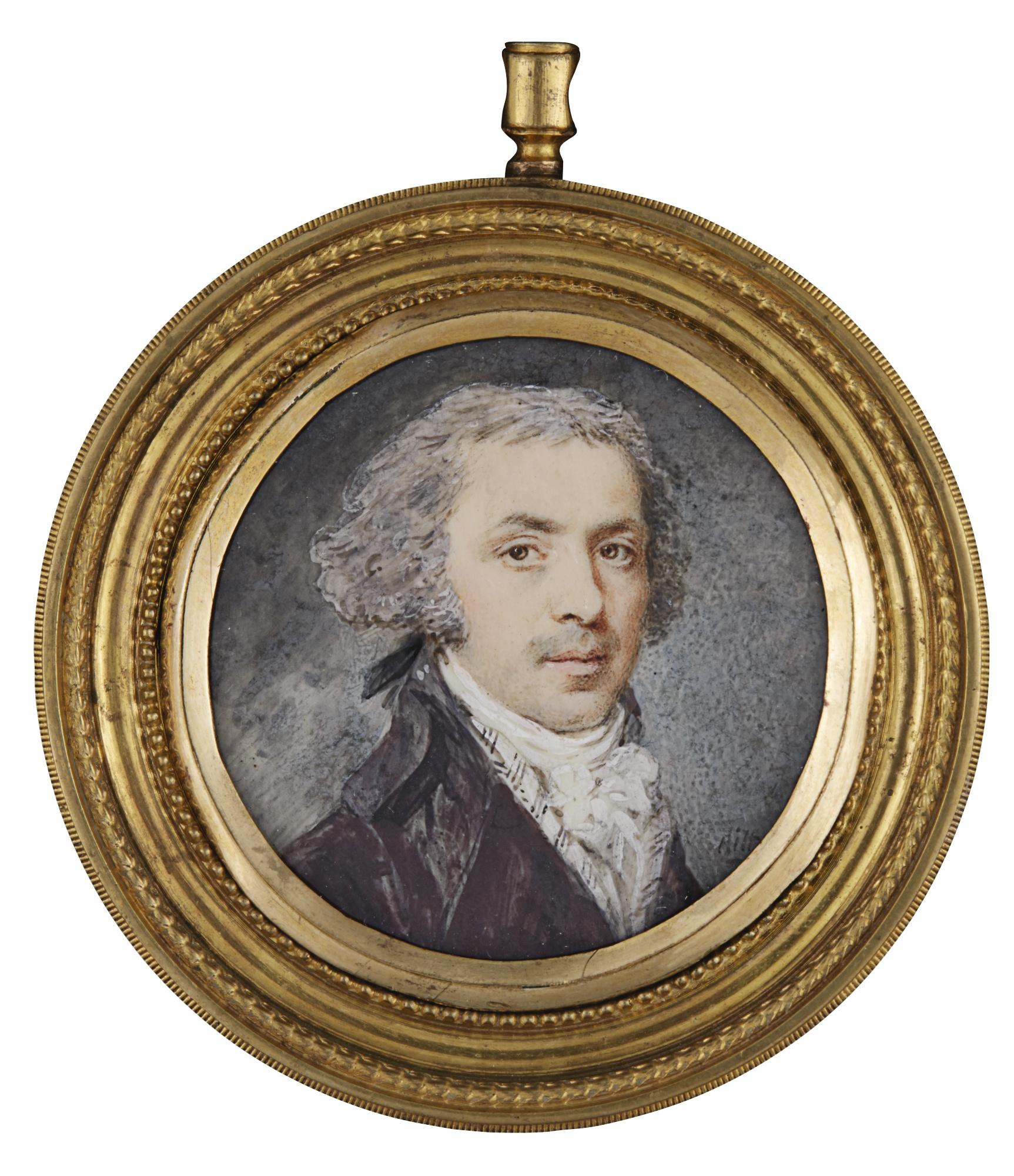 Augustin Ritt - Portrait Of A Gentleman, Circa 1795