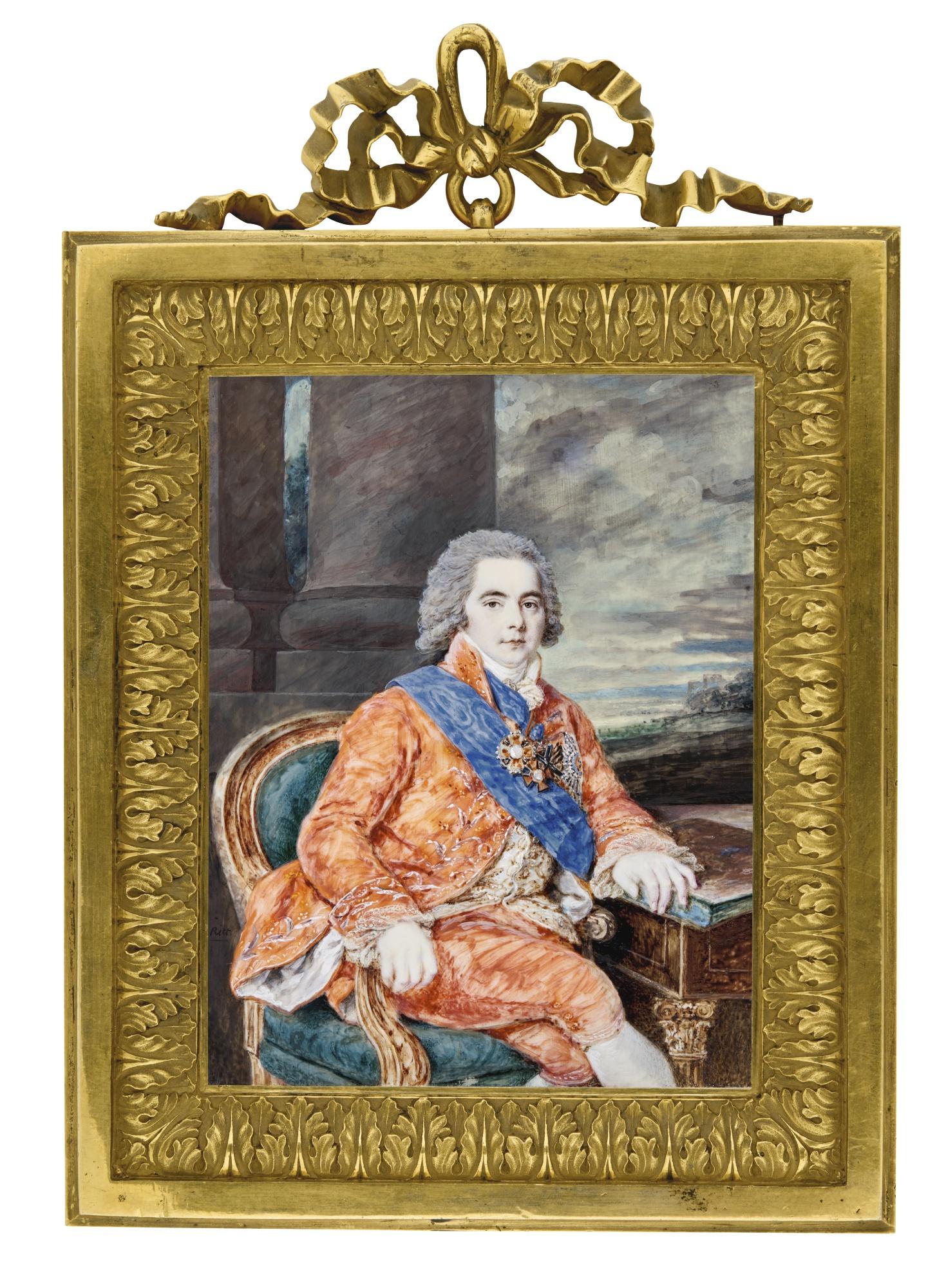 Augustin Ritt - Portrait Of Prince Alexei Borisovich Kurakin (1759-1829)