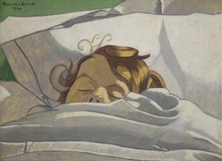 Augustin Rouart - Enfant dormant