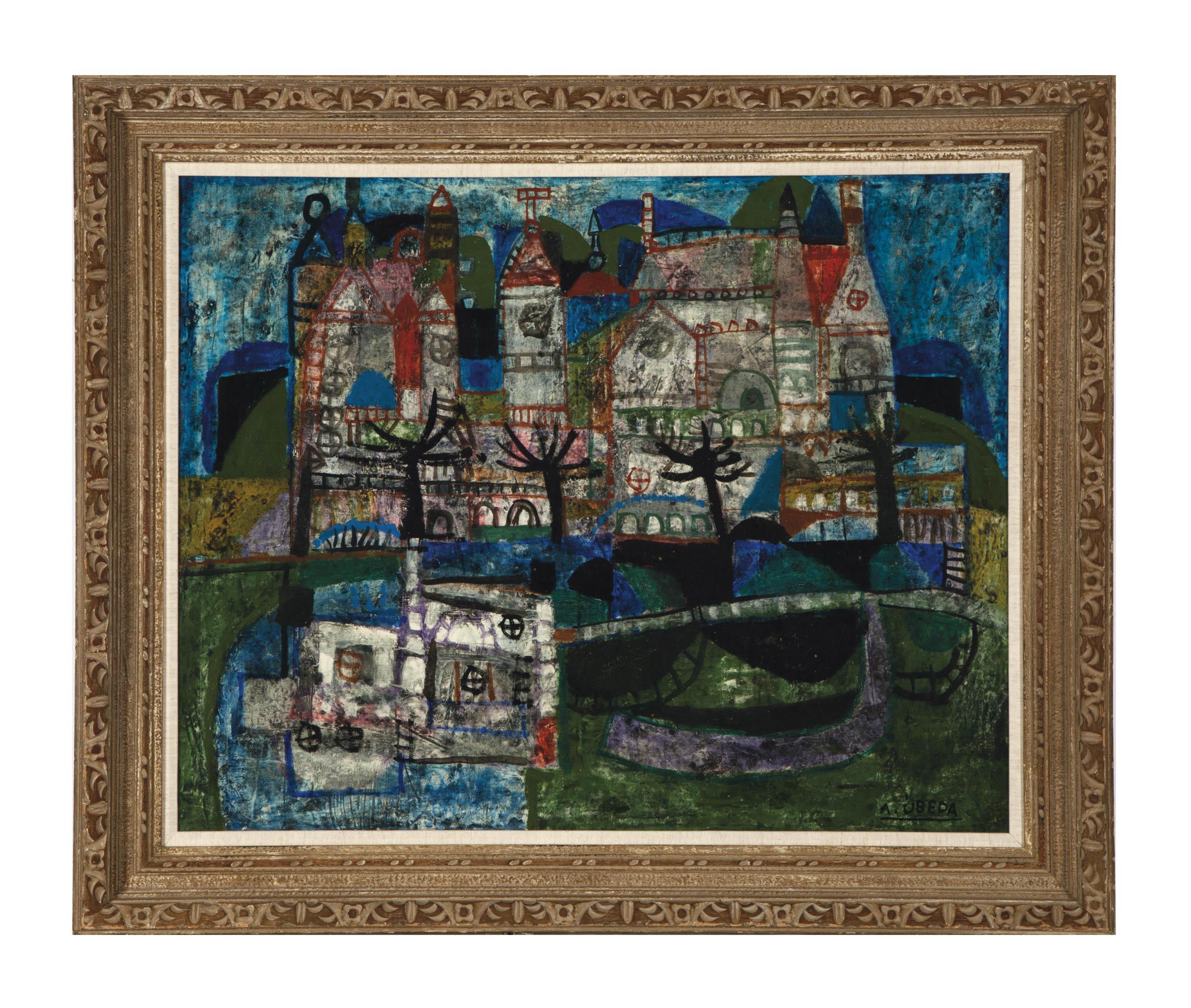 Augustin Ubeda - Untitled (townscape)