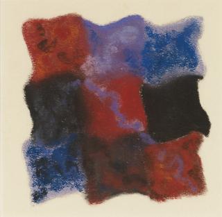 Augusto Giacometti - Abstraktion In Rot, Blau Und Violett