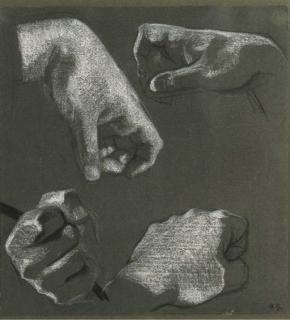 Augusto Giacometti - Draperiestudie 2, 1925