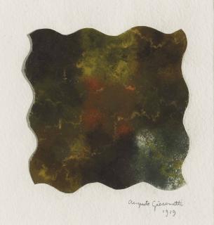 Augusto Giacometti - Farbiges Moos III, 1919