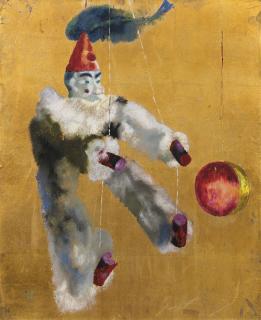 Augusto Giacometti - Grau Und Gold, 1923