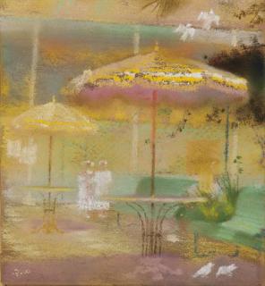 Augusto Giacometti - Hotelgarten in Biskra, 1932