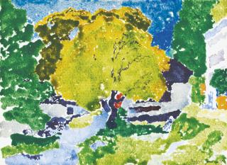 Augusto Giacometti - Im Bergell In Bergell