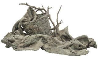 Augusto Murer - Cestino con drappeggio