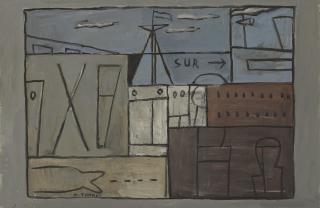 Augusto Torres - Constructivo con cielo y nubes