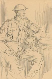 Augustus Edwin John, O.M., R.A. - Canadian soldier