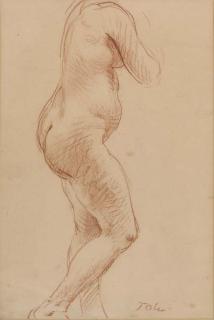Augustus Edwin John, O.M., R.A. - Female nude