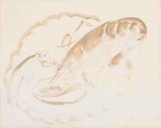 Augustus Edwin John O.M., R.A. - Lobster