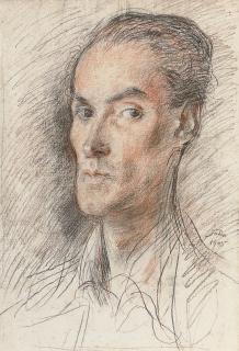 Augustus Edwin John, O.M., R.A. - Portrait of a gentleman