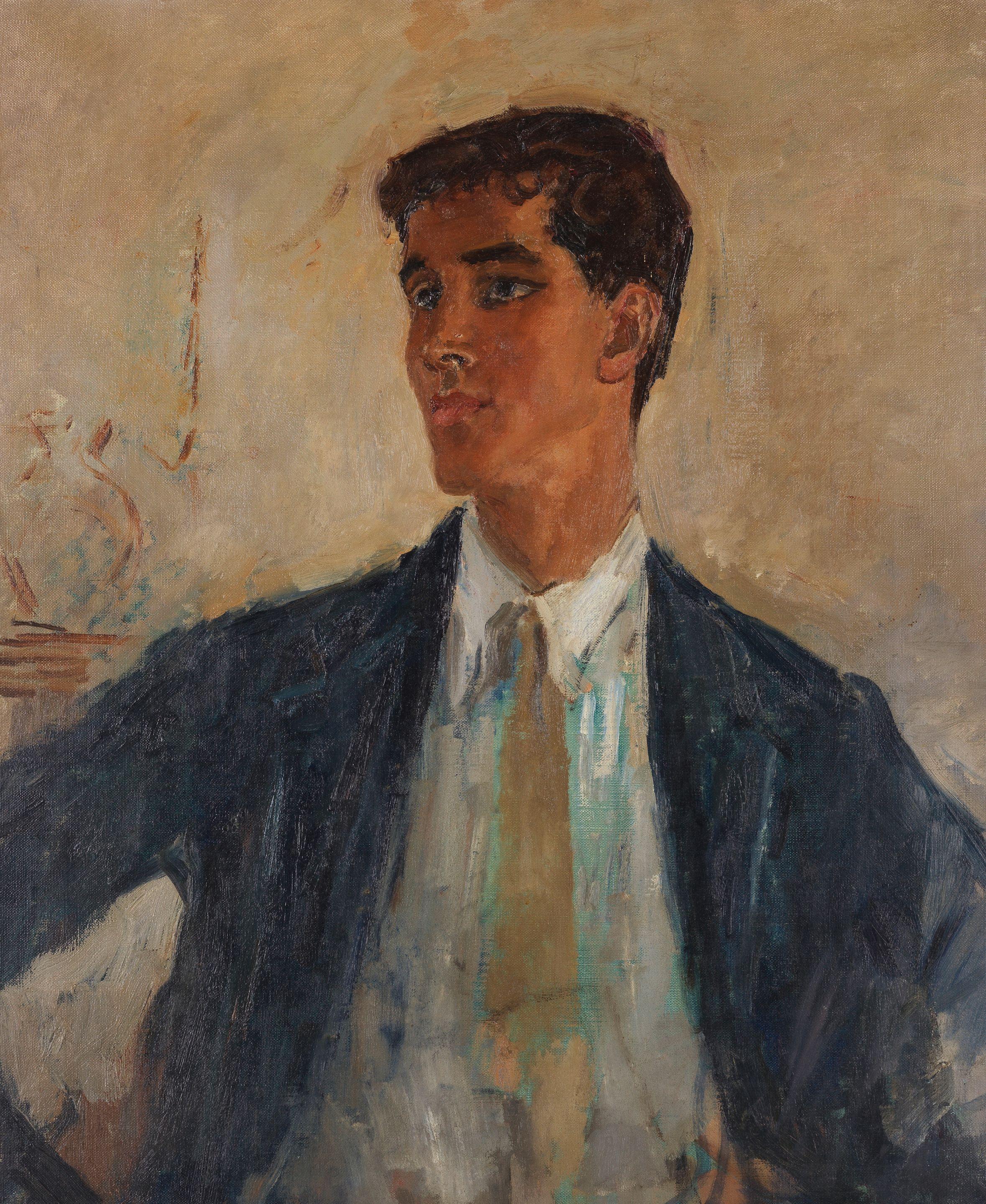 Augustus Edwin John O.M., R.A. - Portrait of Henry John