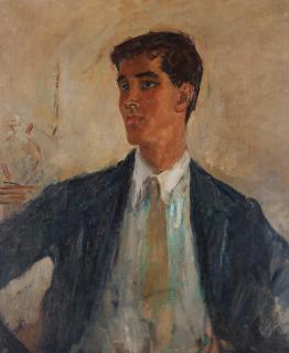 Augustus Edwin John O.M., R.A. - Portrait of Henry John