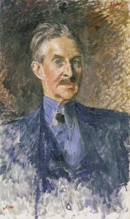 Augustus Edwin John, O.M., R.A. - Portrait of William Turner