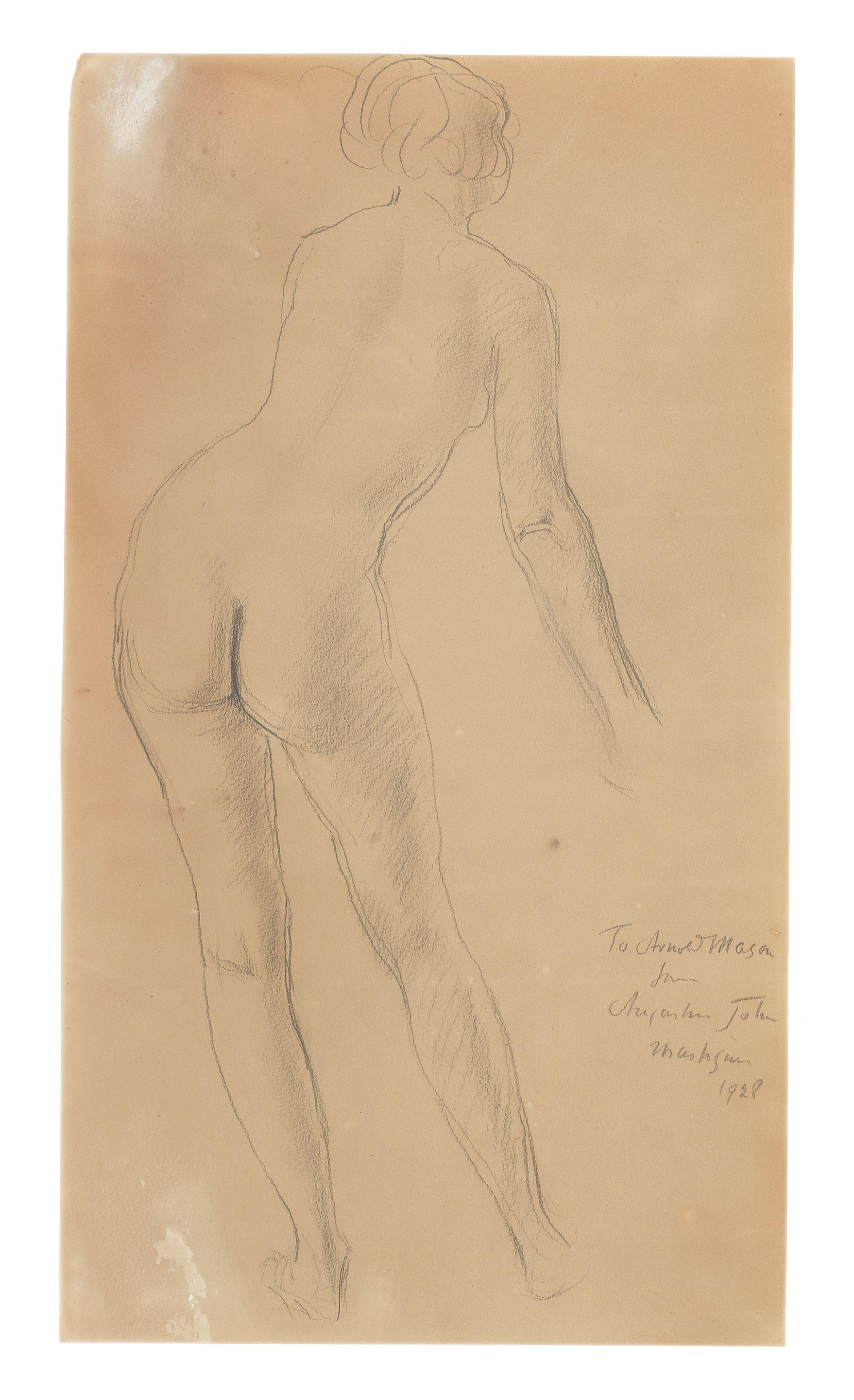 Augustus Edwin John O.M., R.A. - Standing Nude