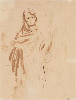 Augustus Edwin John O.M., R.A. - Study for Composition No. 17