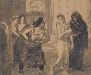 Augustus Edwin John, O.M., R.A. - The Gypsies